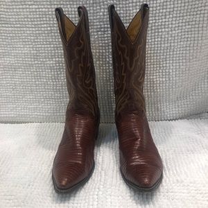 Cowboy boots JUSTIN Brand mens size 10.5 D